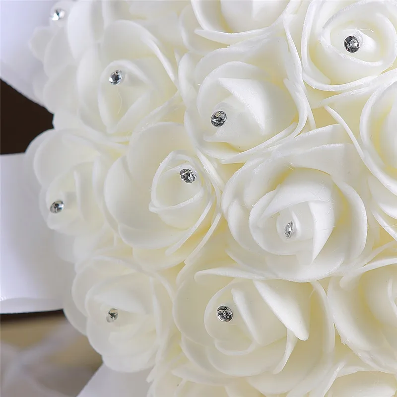 Pinch Flowers Western Wedding Supplies Bridal Bouquet Crystal Flower Bouquet