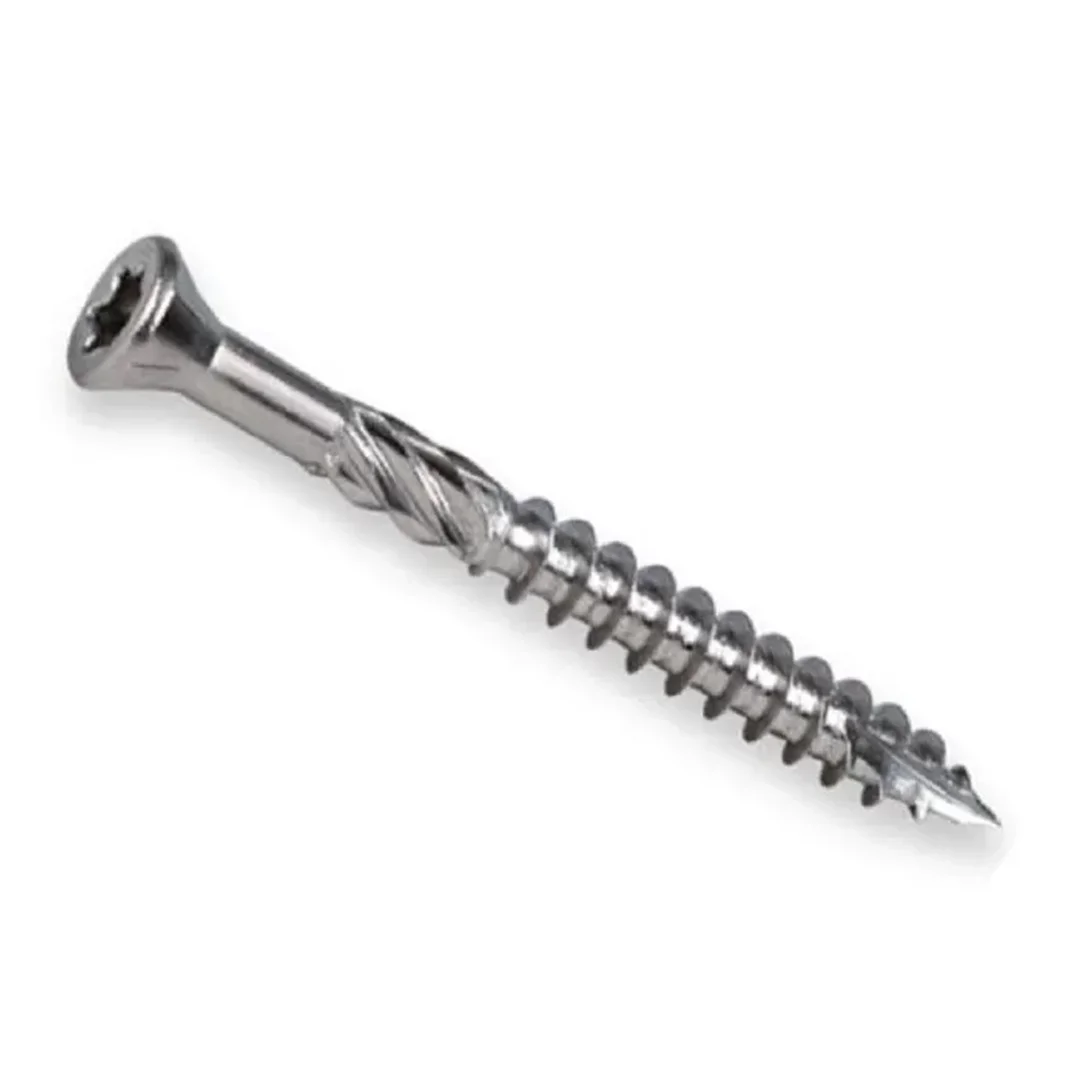 M3 - M10 Stainless Steel 304 Hexalobular Wood Screw 6 lobe Flat Head Chipboard Screw