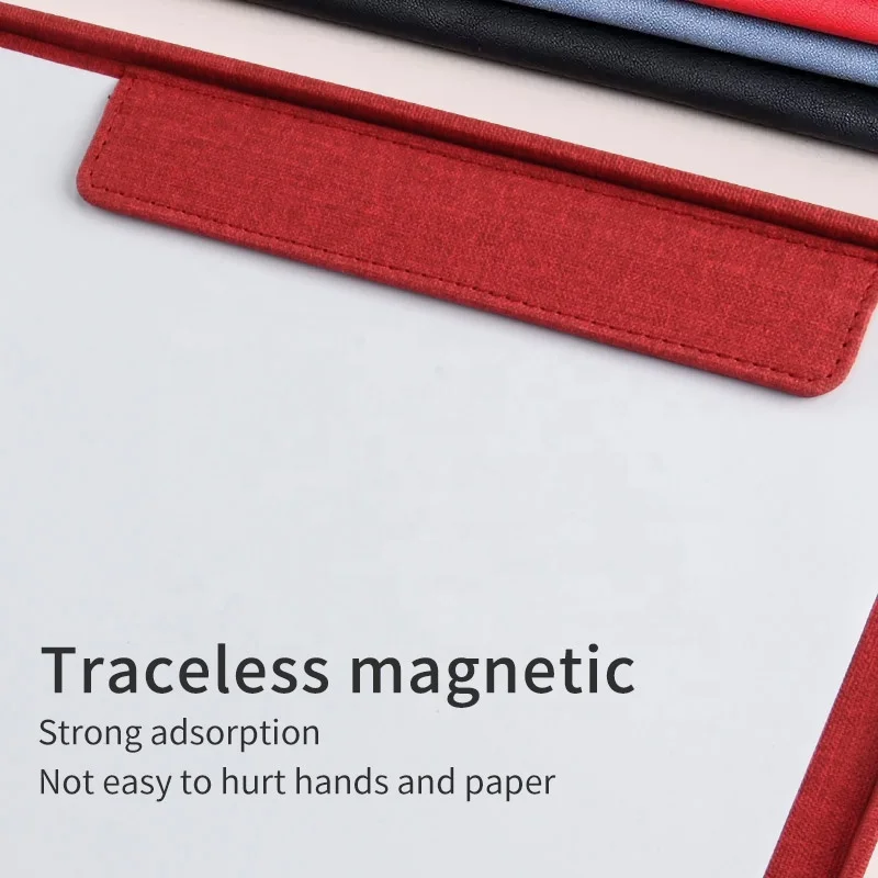 7 inch LCD MP4 player File Folder Luxury Leather Document Agenda Custom A4 Folders with Logo