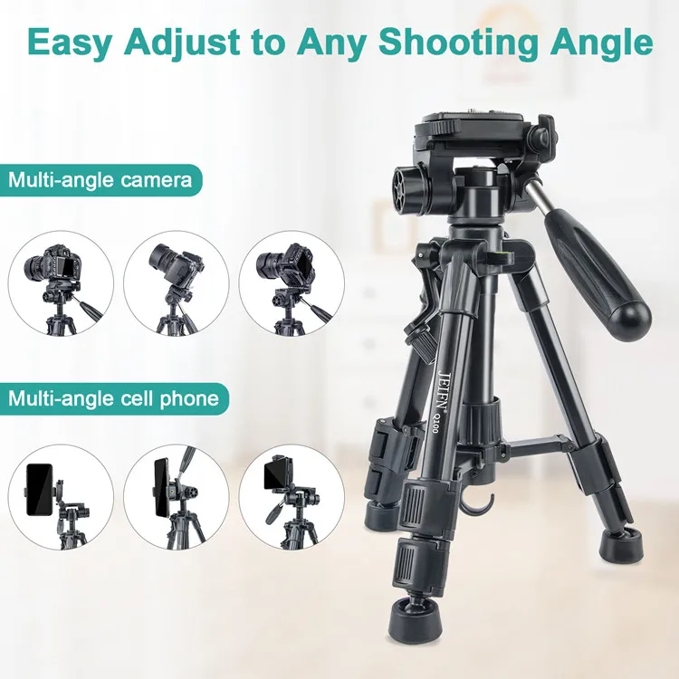 Aluminum Stable Tabletop Desktop Panoramic Mini Camera Tripod for Digital SLR