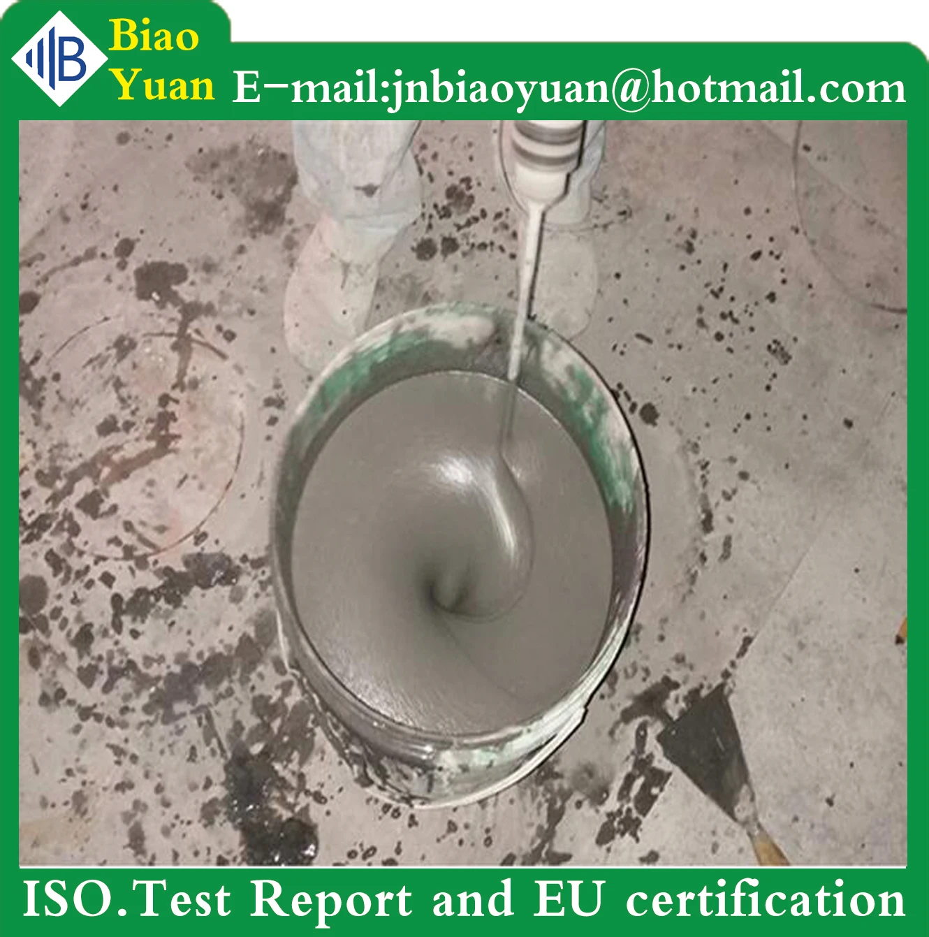 Concrete surface repair-BiaoYuan Self Leveling cement