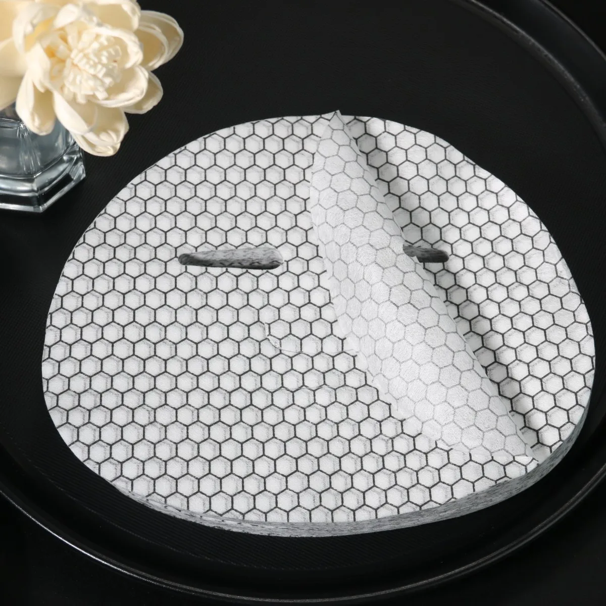 Graphene Active Carbon Mask Material Fabric Adsorption Deep Cleansing Oil Control Facial Mask Sheet