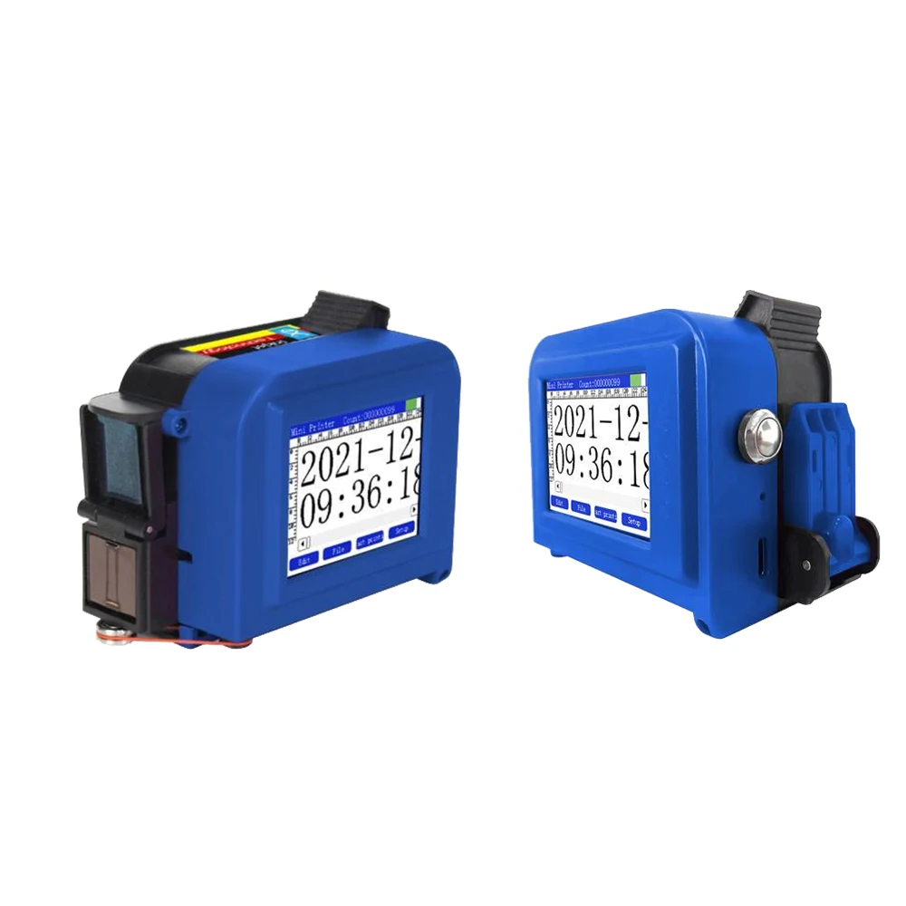 Wholesale Mini Handheld Inkjet Printer Expire Date Stamp Coding Machine Screen Printer Single Color Fast Dry Ink