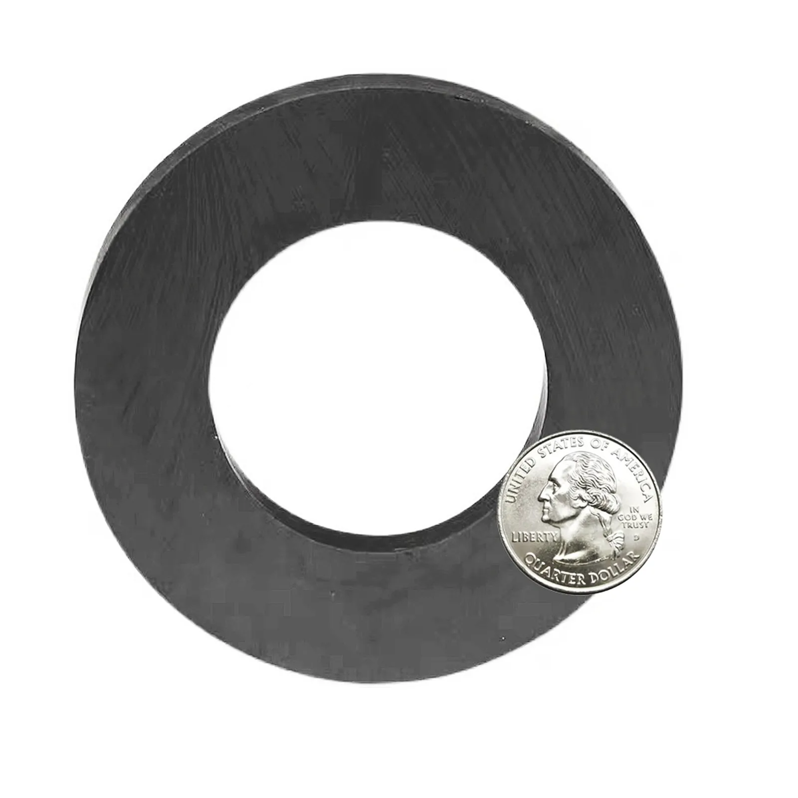Favorable Price Customized Permanent Industrial Ring Round Shape Ferrite Magnet For Speaker