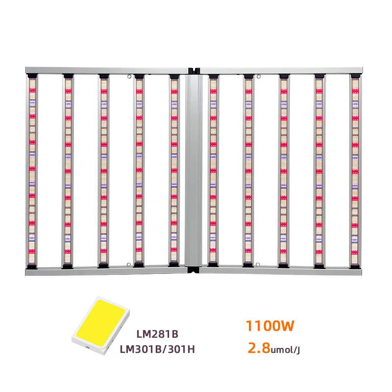 Лучшая Заводская коммерческая компания Samsong LM301H 281B EVO UV IR Bar Светодиодные лампы для выращивания растений 1100 Вт цветения овощей