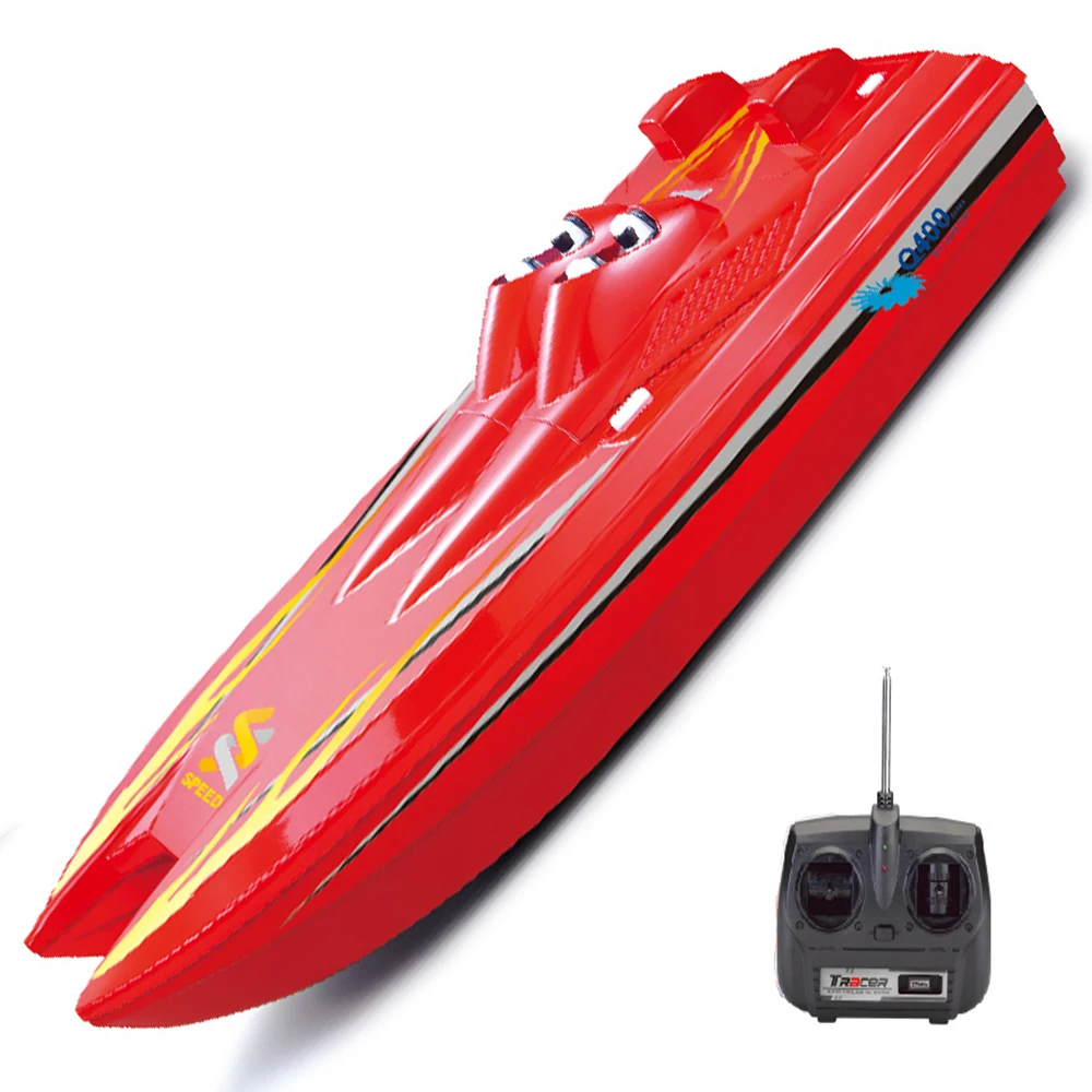 Torpedo remote control ship RC Atomic 15mph High-Speed Brushless Remote Control RC Boat for adults (792-4) RTR
