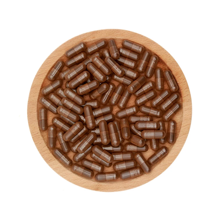 Wholesale OEM Coriolus Versicolor Powder Yunzhi Mushroom Powder Turkey Tail Extract capsule Chinese Supplier