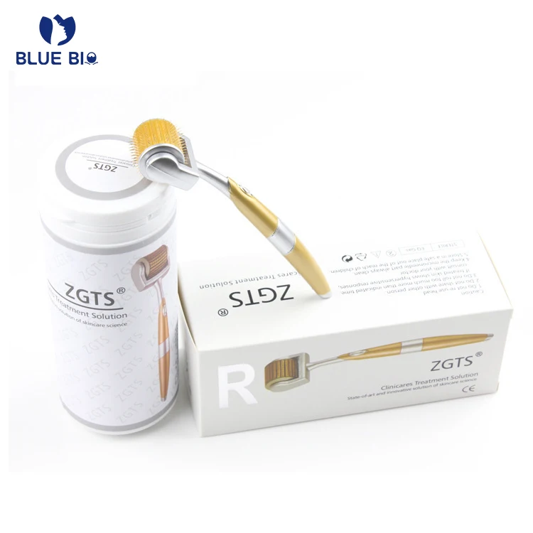 Derma rolling system acne scars removal 192 needles derma roller 1mm needle dermaroller