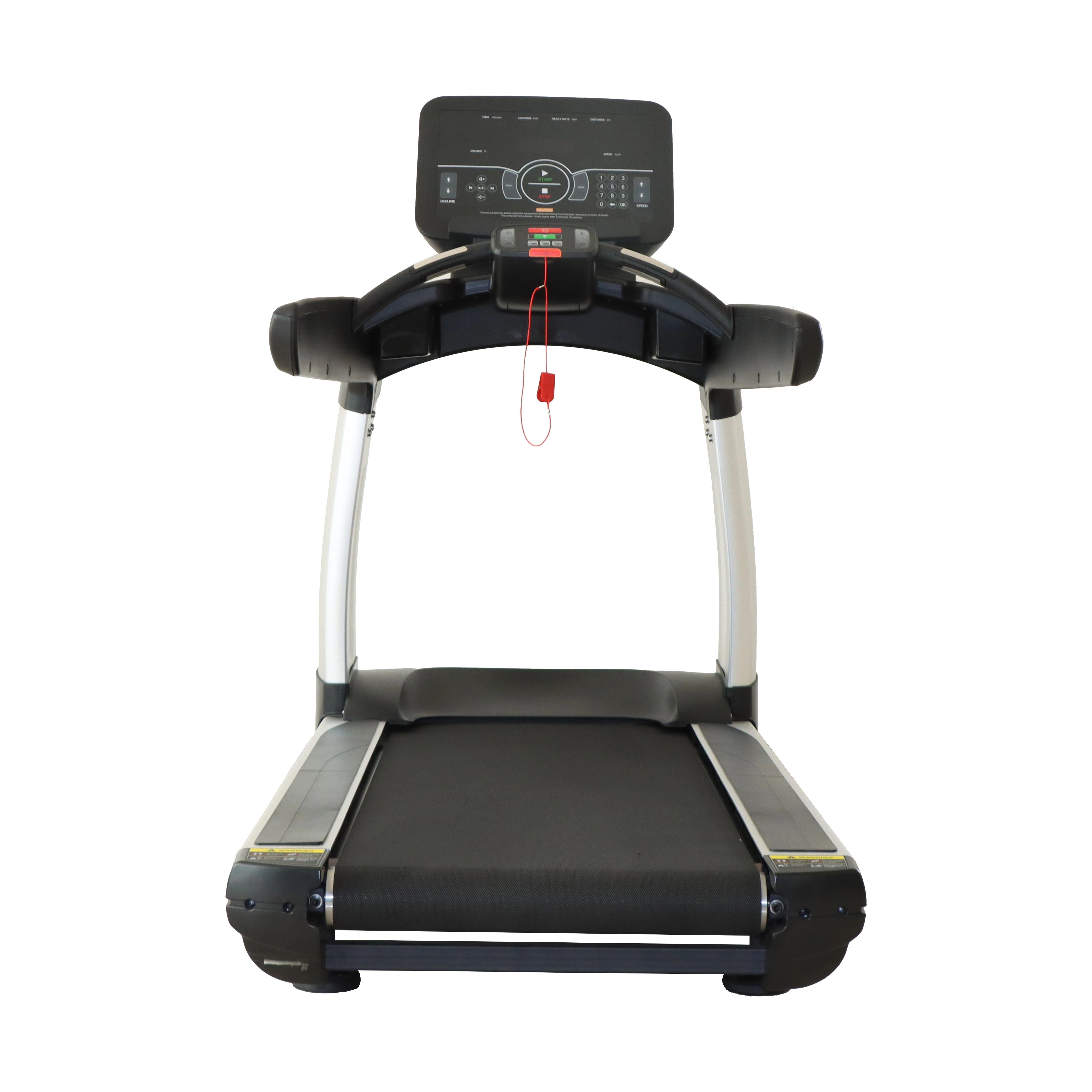 2.0 HP Auto Incline DC Motor Home Fitness Treadmill New Electric Body Building Machine with LED Display for Running