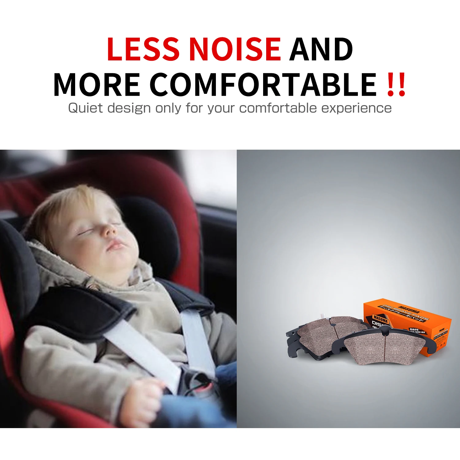 MS-8900 тормозные колодки MASUMA для HONDA CR-V III 45022-T1E-G00