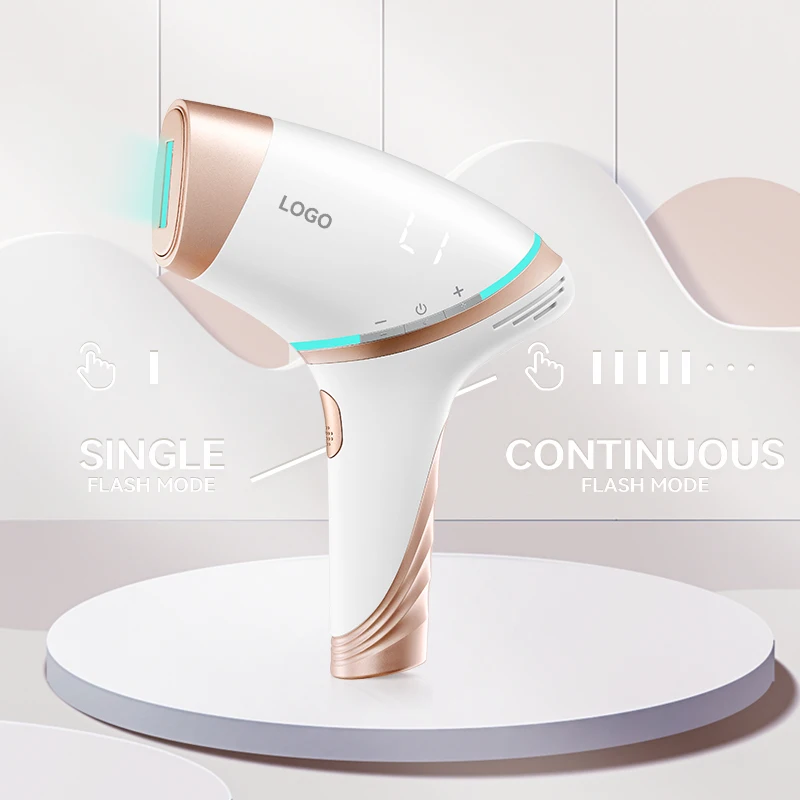 Permanent home use painless ice point facial skin body epilator device ipl hair removal