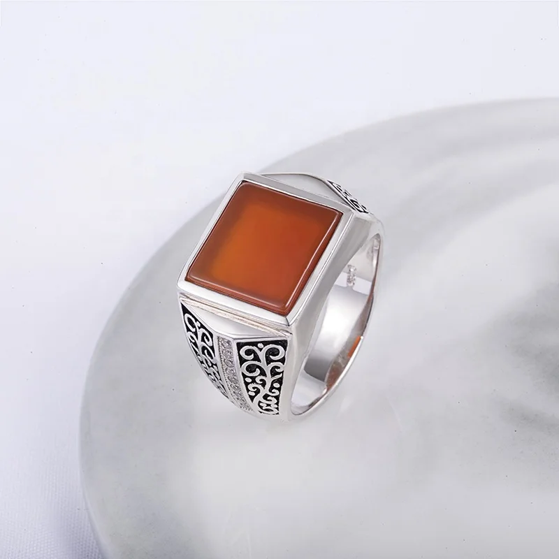 Hot silver 925 man ring