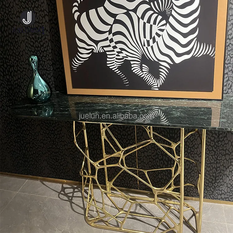 Black Pearl Wooden Veneer Teak Wood Console Table Luxury Italian Console Table Wooden Console Table Antique With Drawers