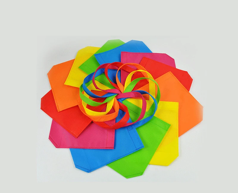 Huimei Wholesale Price Custom Printed Recycled Non-woven Tote Bag Reusable Promotional Fashion Non Woven Shopping Bag