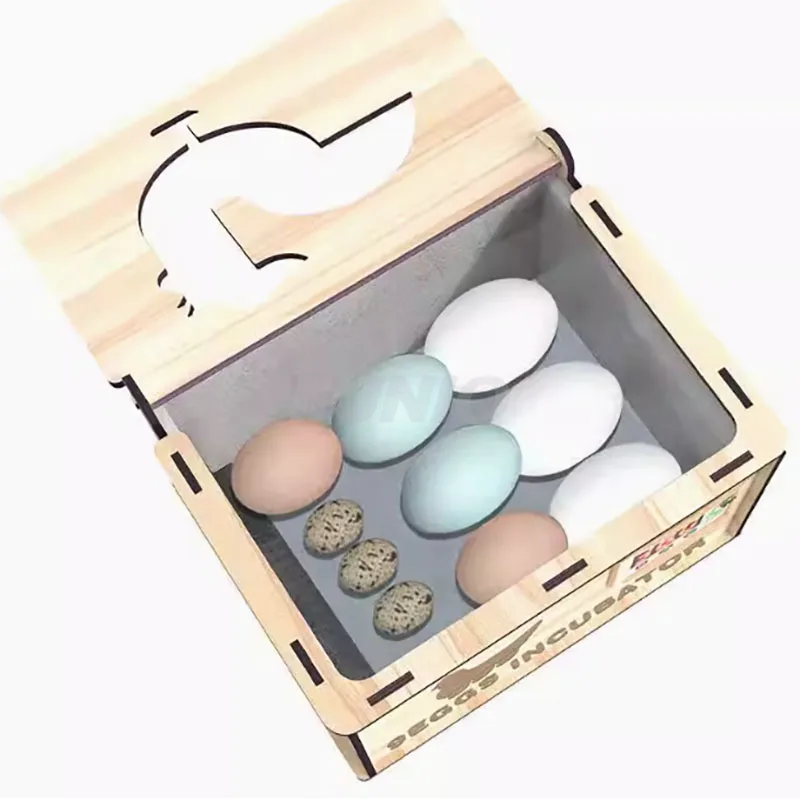 Wholesale Constant Temperature Electric Heating Dual Power 9 Eggs Incubator Spare Parts