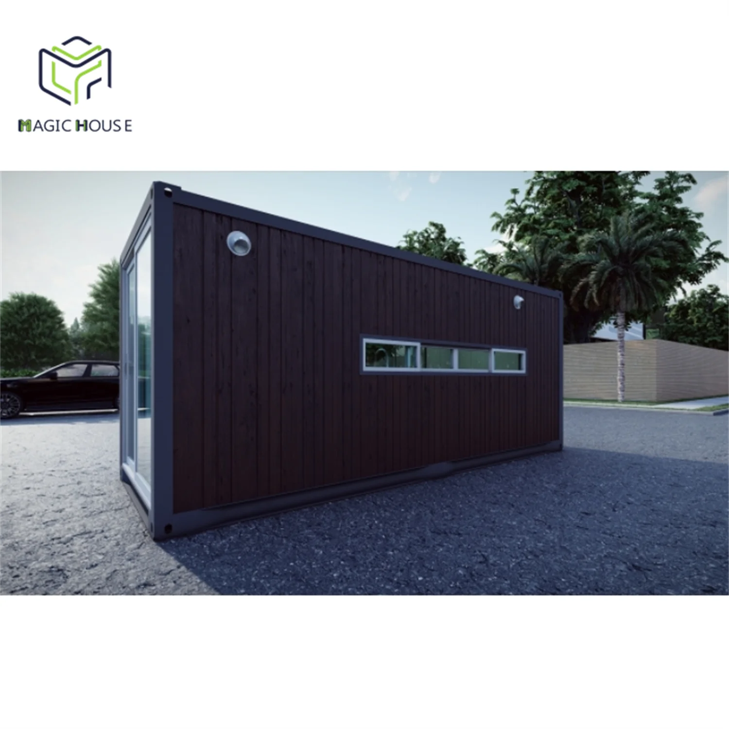 20ft modular design prefab container house home kitchen Custom Made Movable Bar Cafe Store