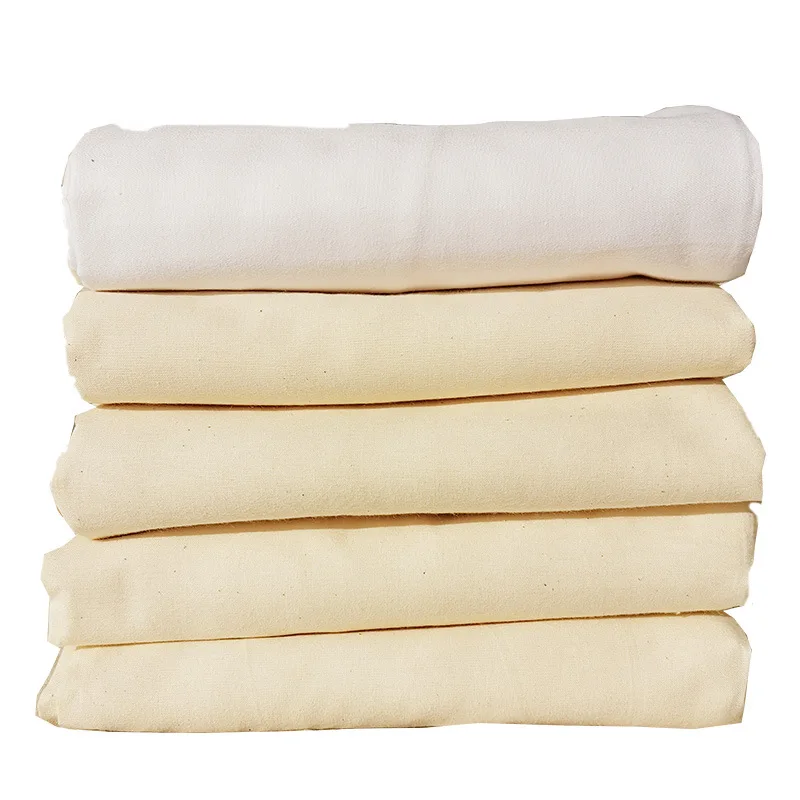 
100% Cotton unbleached greige cloth fabrics for home textiles 