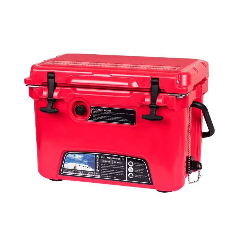 KUER plastic 20qt ice coolers  rotomolded cooler box