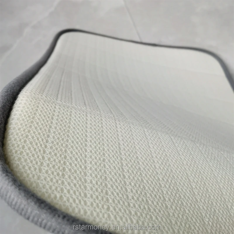 Soft Memory Foam Shower Bathroom Bath Floor Mat Rugs Quick Dry Super Water Absorbent Non Slip Stone Bath Mat