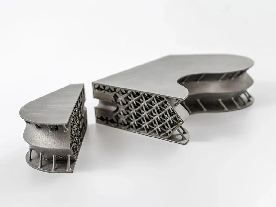 High Precision 3D Printing Service for Custom Titanium and Stainless Steel Parts