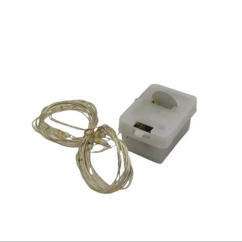 Decor Festival 1M 10Leds 2M 20Led 3M 30Leds Mini Micro Copper Wire Light Battery Operated Led Strip String Fairy Lights