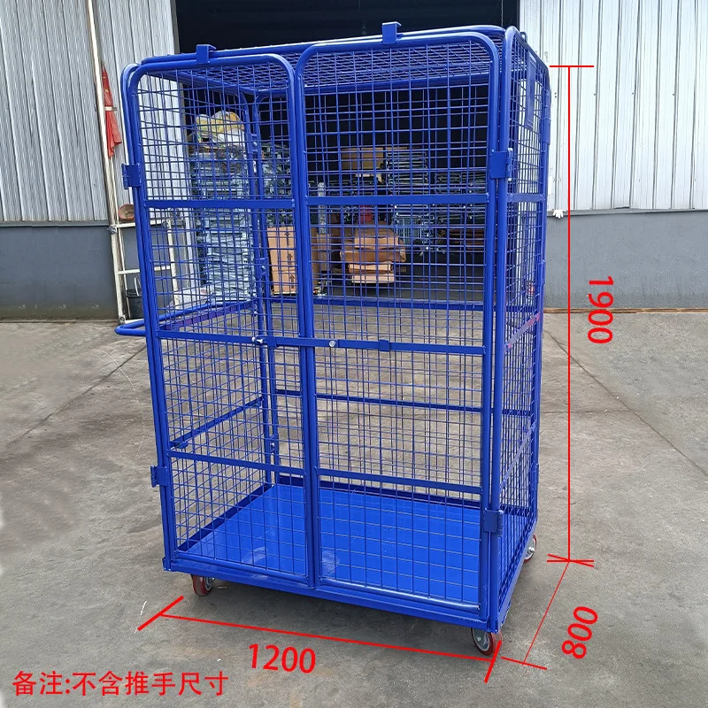 Strong Bearing Indian Market Exported Cloth Warehouse Trolley