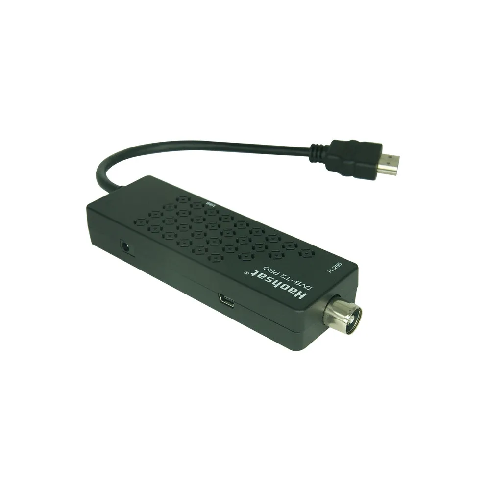 Haohsat DVB-T2PRO 4K TV Stick Digital DVB T2 Italy Russia USB WIFI 1080p TV 4K Stick Hevc 10Bit H.265 TV Stick
