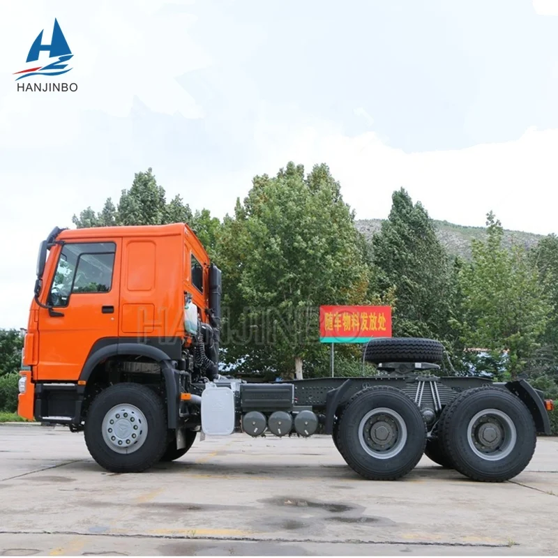  Первоначальное состояние Китай тяжелый автомобиль HOWO б/у грузовой тягач аварийная машина 6x4 371-450HP
