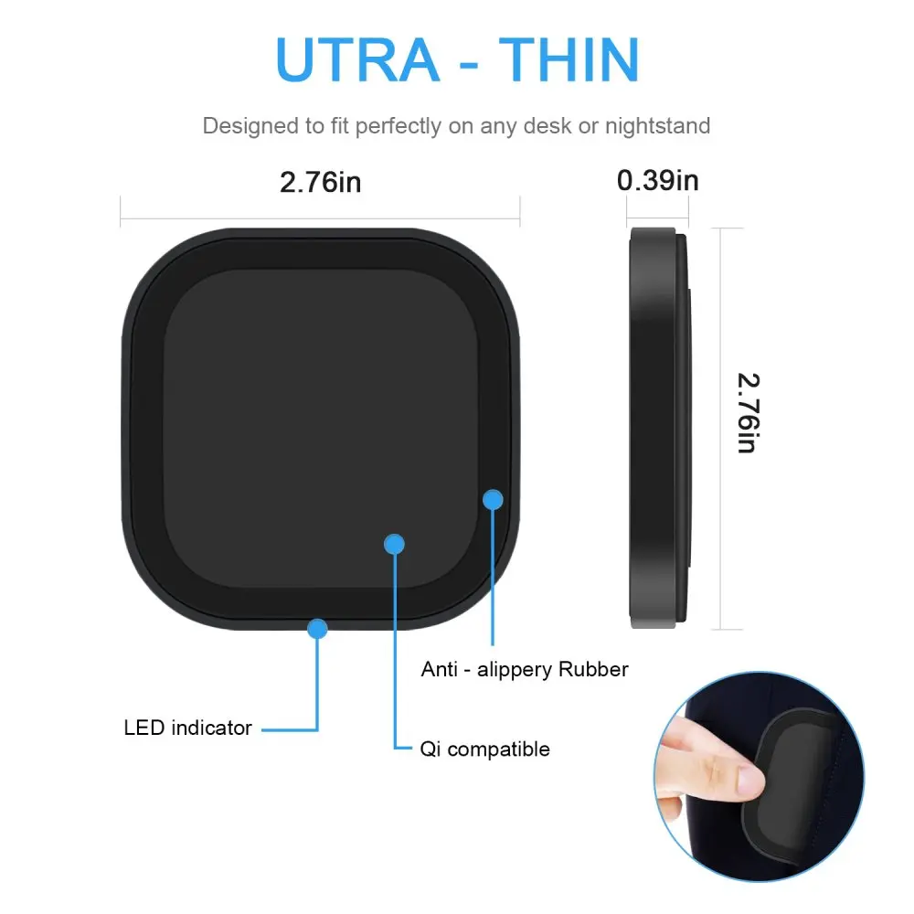 Original Factory Low Tension Stand9w Wireless Charger Dollar General for Samsung