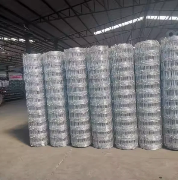 Portable Hog galvanized mesh mesh  Wire Fencing  with Ground Post Installation