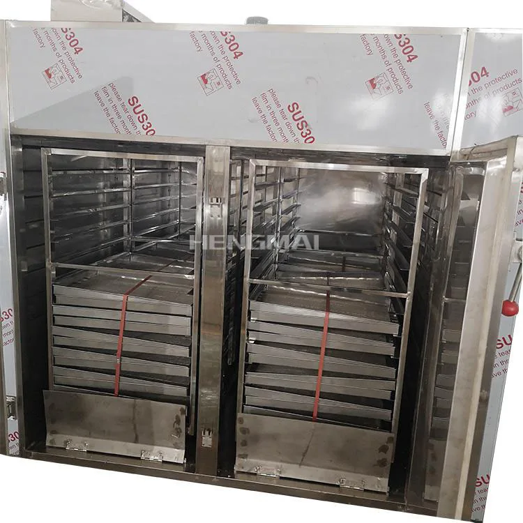 Large capacity tray type clay bricks hot air circulation drying oven machine dryer dehydrator manufactures