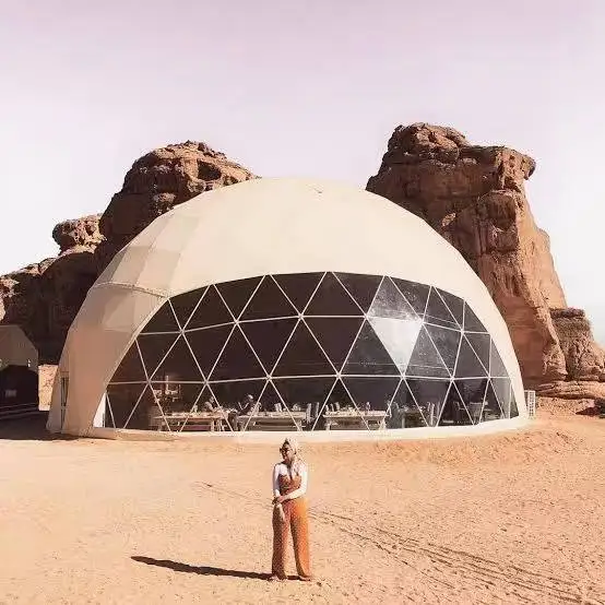 High quality aluminum frame tent outdoor ball tent geodesic dome igloo tent for outdoor party wedding