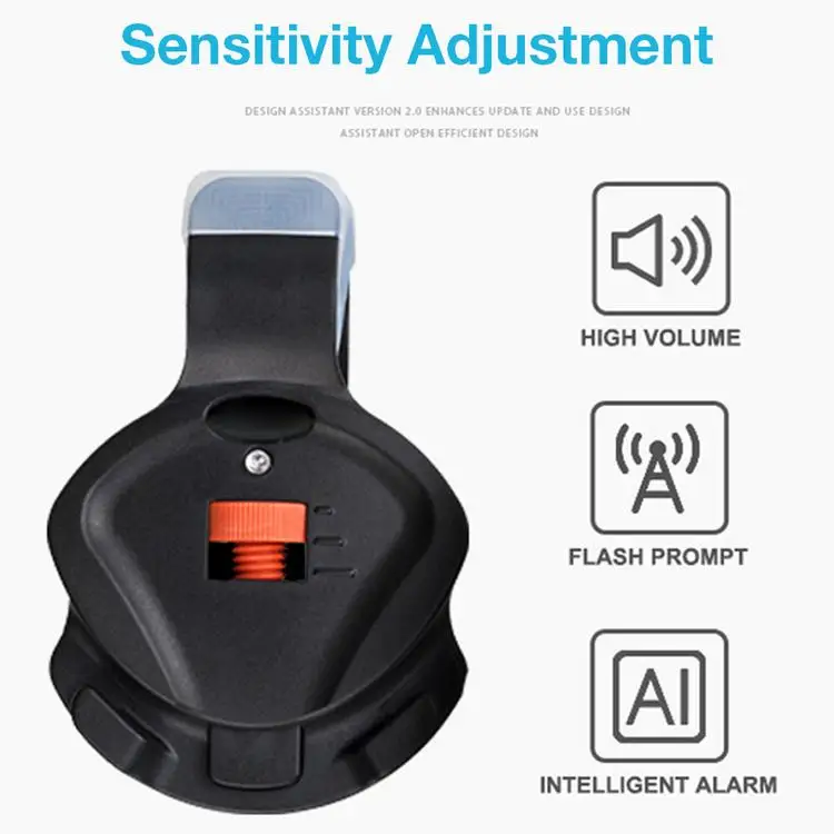 
Hot Sensitive Electronic Fishing Bite Alarm with LED Indicator Light Clip On Fishing Rod Fishing Bite Sound Alarm Alert Bell 