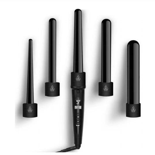 Professional Hair Curler Curling Iron Ceramic Styling Tools Electric 5 in 1 Hair Waver Roller Mutil Curling Wand Set