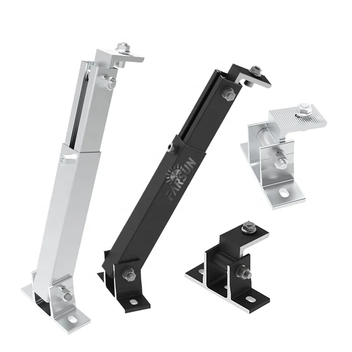 FarSun Solar Metal Roof Bracket PV Aluminium Mounting Kit Triangle Brackets Mount
