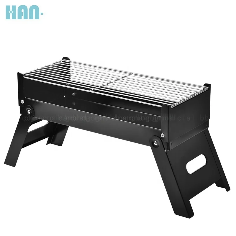 Portable Folding Stainless Steel Bonfire Stove Fire Pit Camping Outdoor For Bbq
