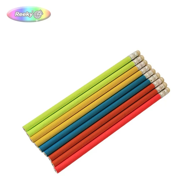 HB pencil fluorescent paint pencil