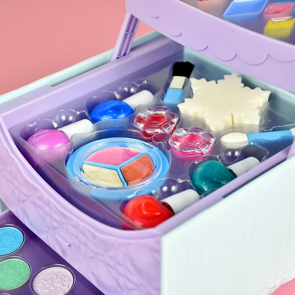 AKIACO GMPC Factory wholesale high-end custom low price kids makeup set toys