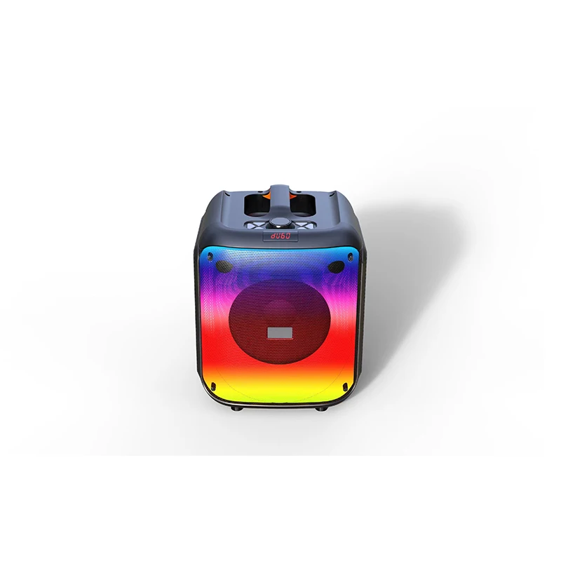 FANSBE High Power 20W 8 Inch TWS Function Family DJ LED USB Portable Party Bluetooth Karaoke Speaker With Mic