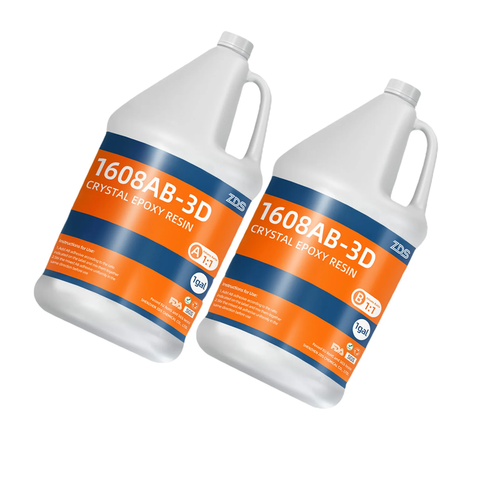 Factory Wholesale High Quality Epoxy Resin Crystal Clear Barrel Resin Jewelry Resin Art Materials Set For Beginners