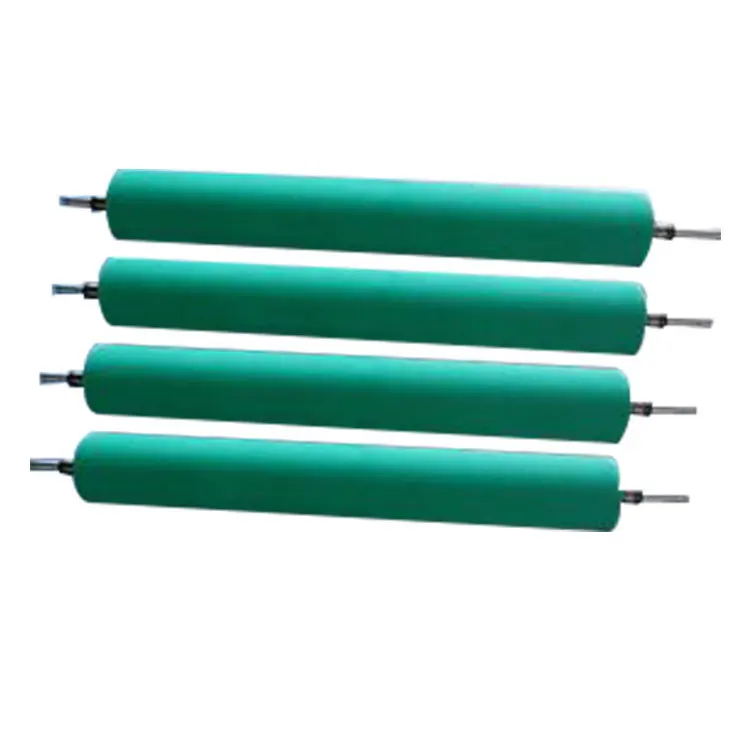 Customized Ink Polyurethane sbr Rubber Roller Silicon Roller For Heat Transfer Printing Machine Printer