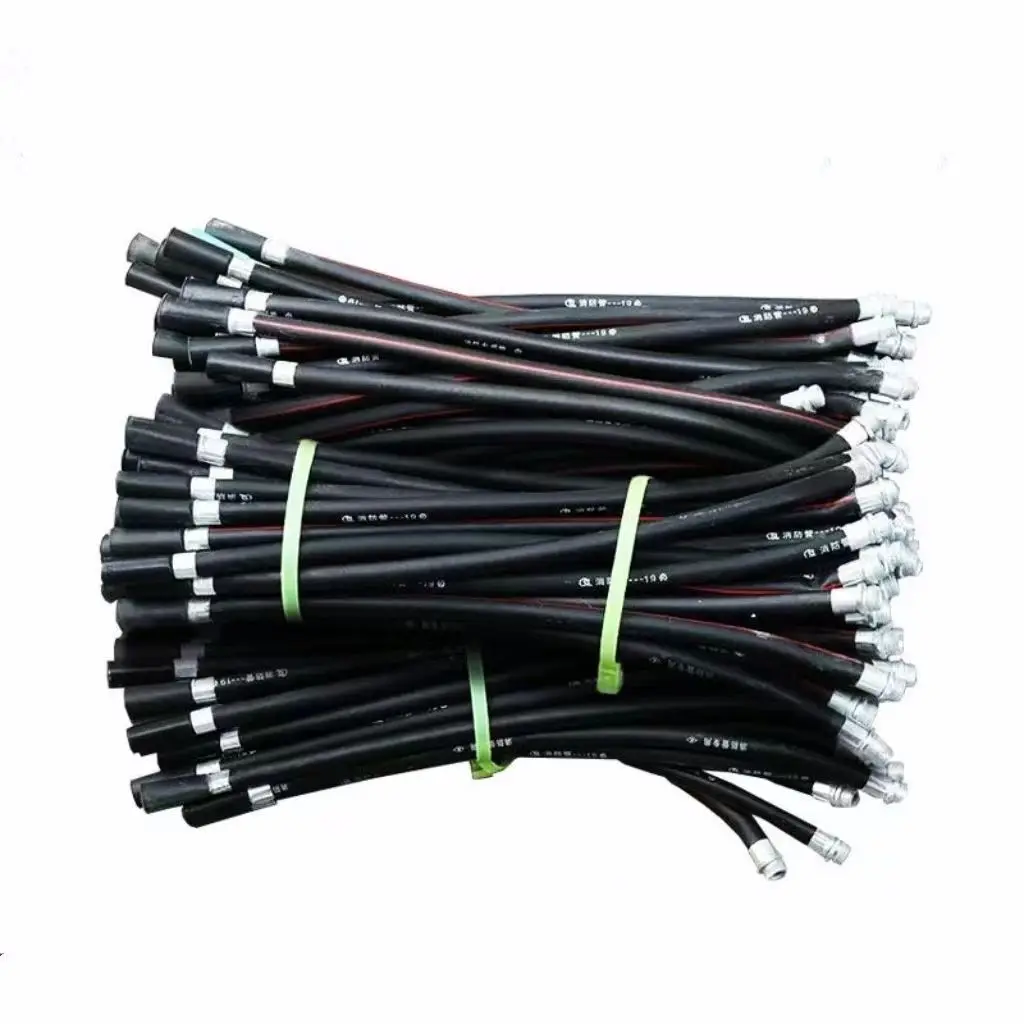 Fire extinguisher accessories multiple models dry powder fire extinguisher rubber hose