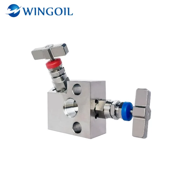 Flat Type High Pressure Flange Integrated Instrument Transmitter 2-Valve Manifold