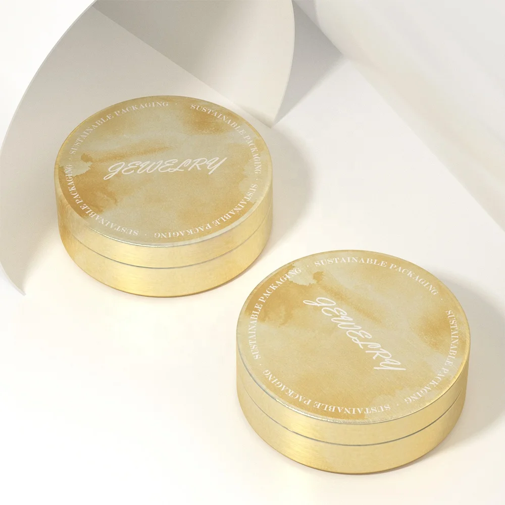 empty 100ml color printing jewelry aluminum tin can jar jewelry packaging aluminum tin