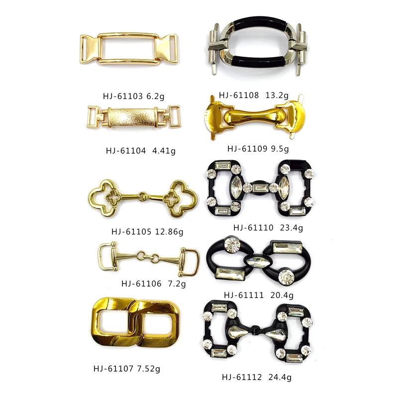 HJ Fashion Accessories Metal Shoe Chain Suitable For Shoe Buckle Shoe Accessories Charm