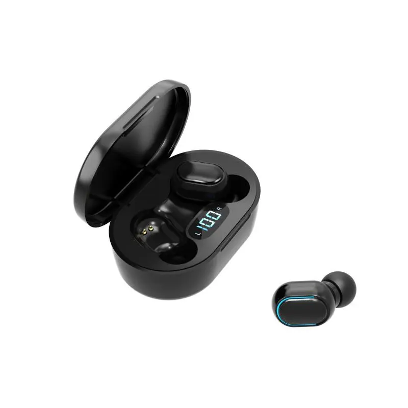2021 New Product Amazon Hot Sale A7S Earphone Sports Waterproof E7S Tws Wireless Bluetooth Earbud with LED Charging