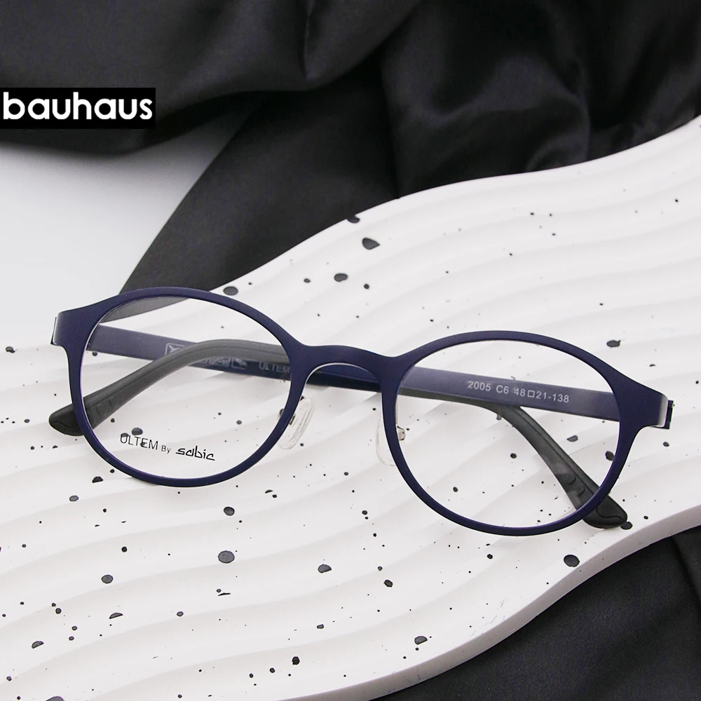 2005 Promotion Sale Cheap Ultem Plastic Round High Quality Eyeglasses Spectacle Frame