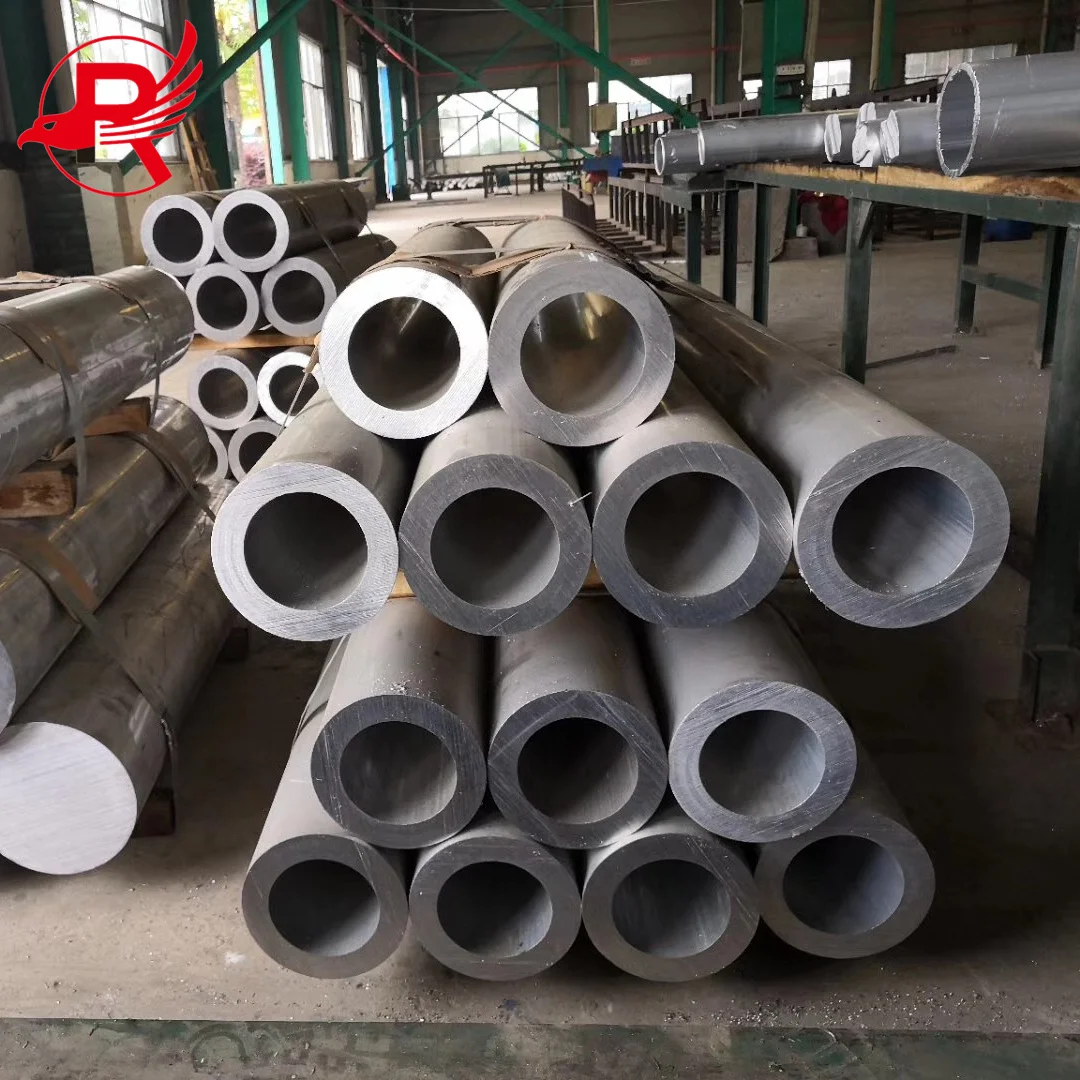 Factory Supply 6061 T6 1.5mm Wall Thickness Customized Steel  Pipe Extrusion Aluminum Round Pipe