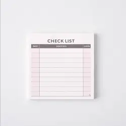 Monthly Weekly Day Planners Notebook Memo Pad Business Memo Notes Office Supplies School Stationery