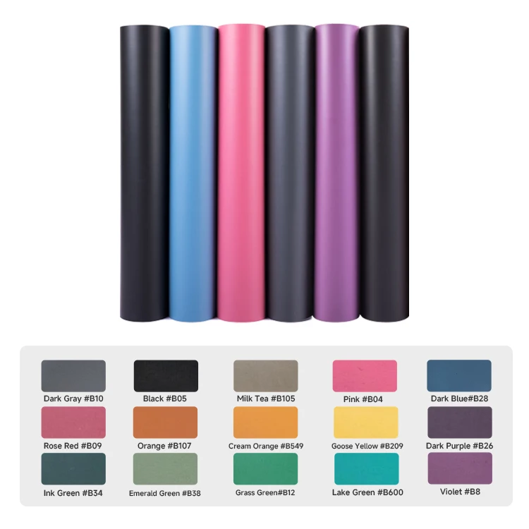 2024 Premium Quality ECO Friendly Anti Slip Custom Logo Painted Wholesale Manufacture PU Rubber Yoga Mat